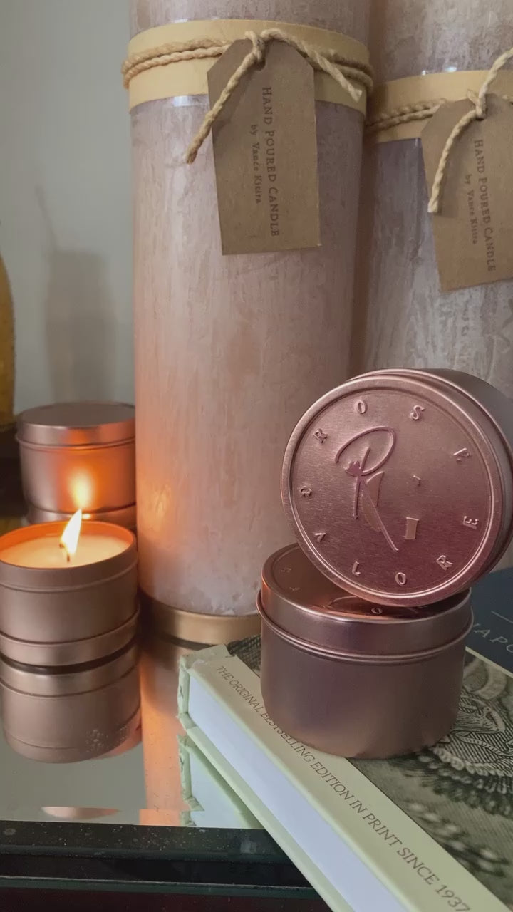 Galore beauty brand candle - clean cotton 