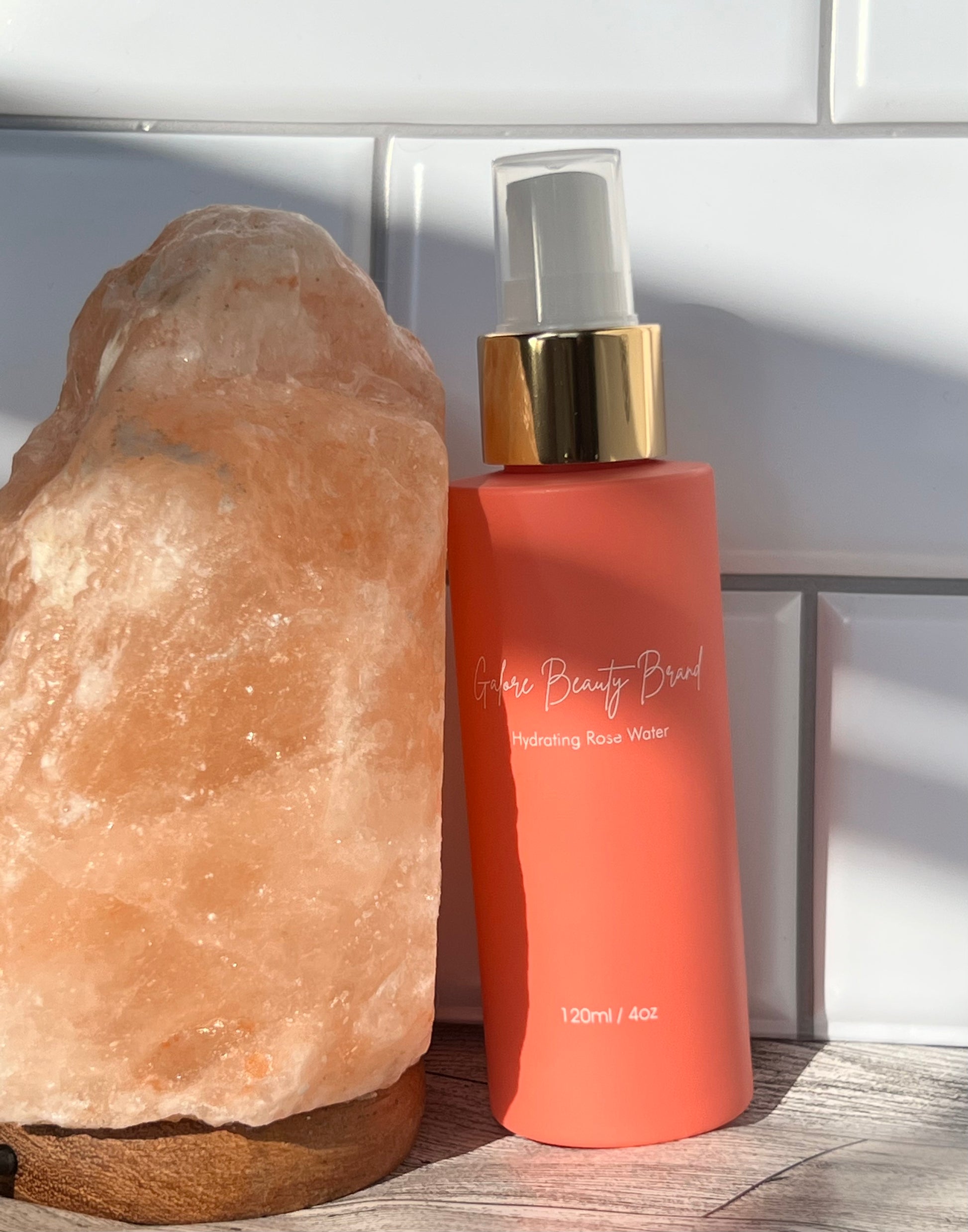  Hydrating Rose Water 4oz bottle by Galore Beauty Brand – gentle toner and skin mist
