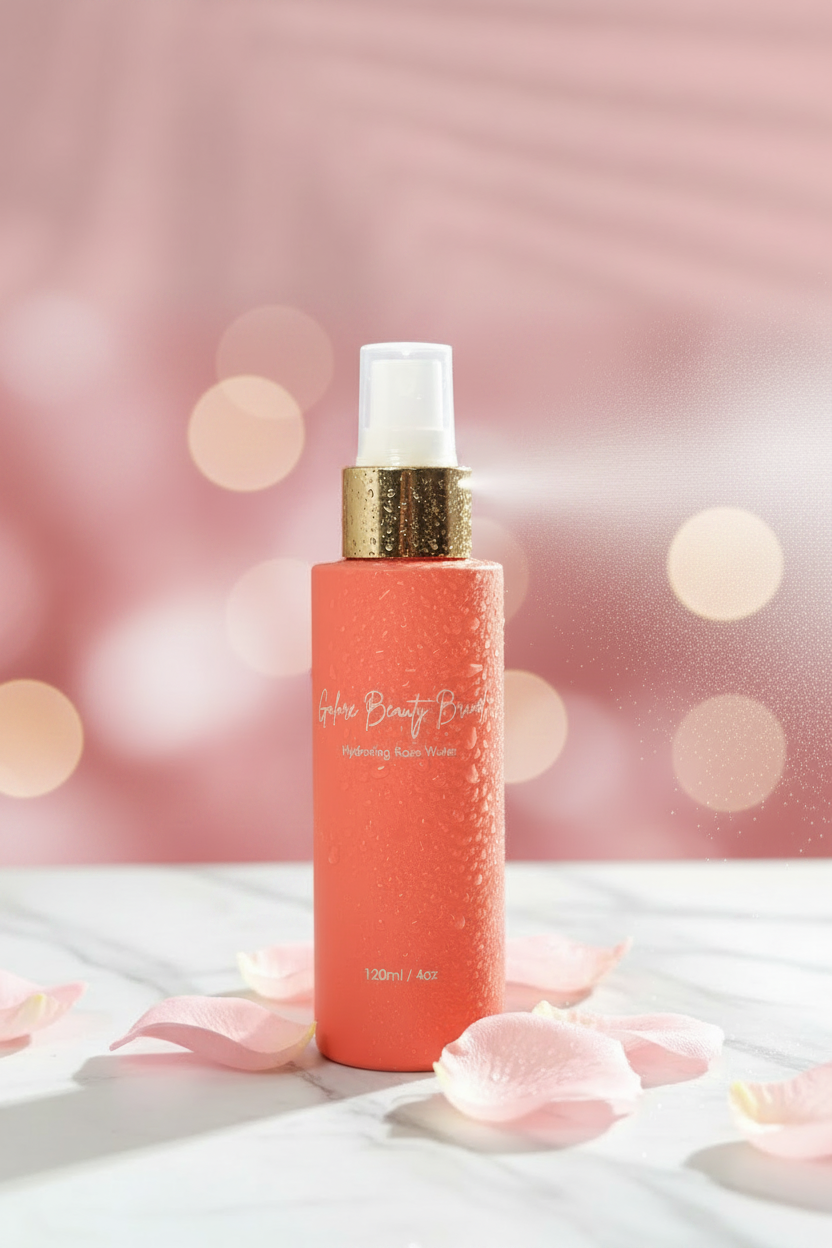 Galore Beauty Brand Hydrating Rose Water mist – organic rose water and aloe Vera for sensitive skin