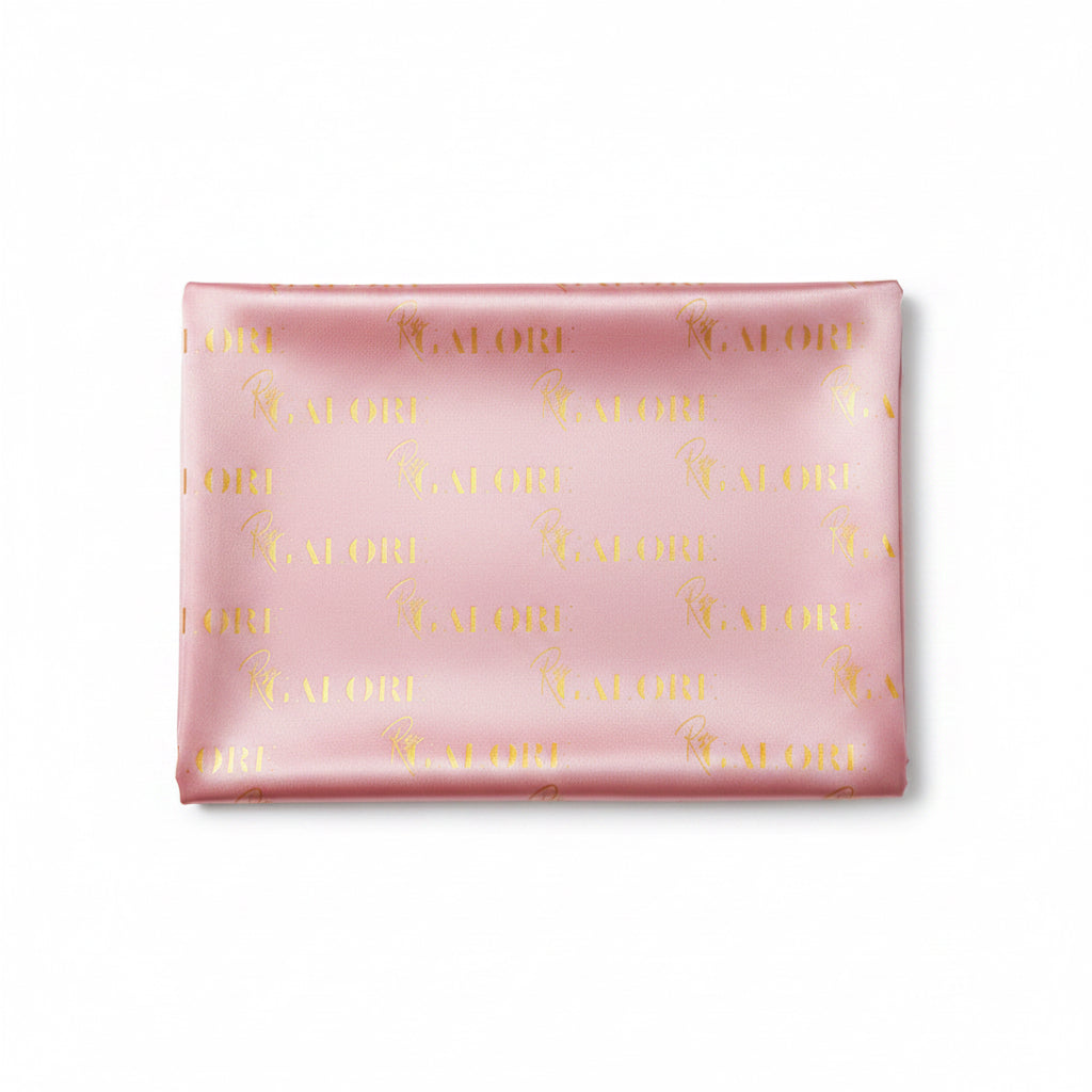 Galore Beauty Brand skincare scarf up close