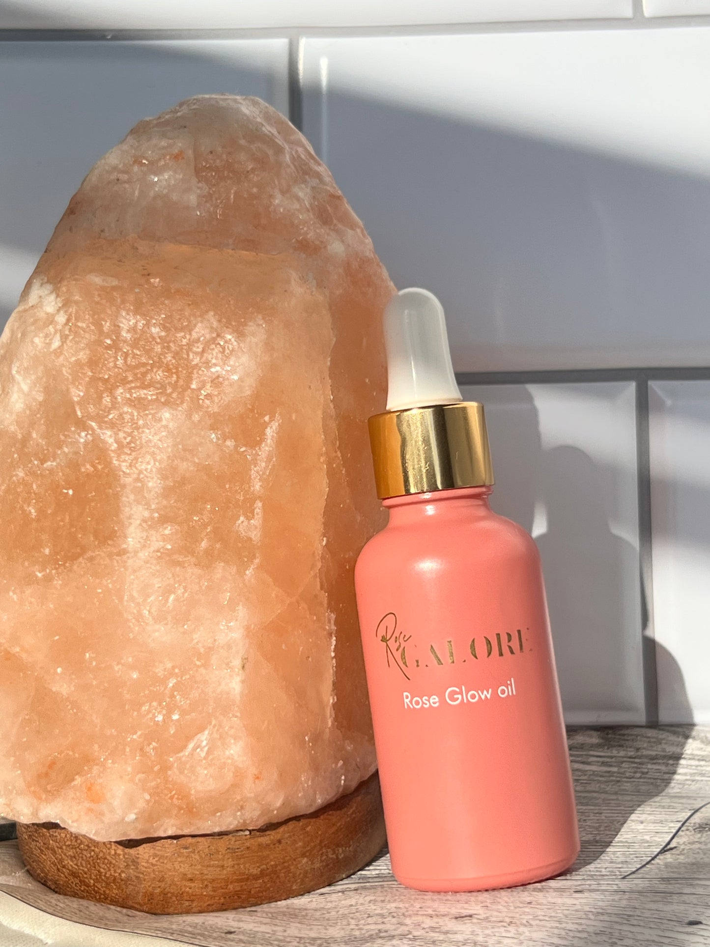 Rose Glow Oil 1oz bottle by Galore Beauty Brand - organic rose-hip facial oil 